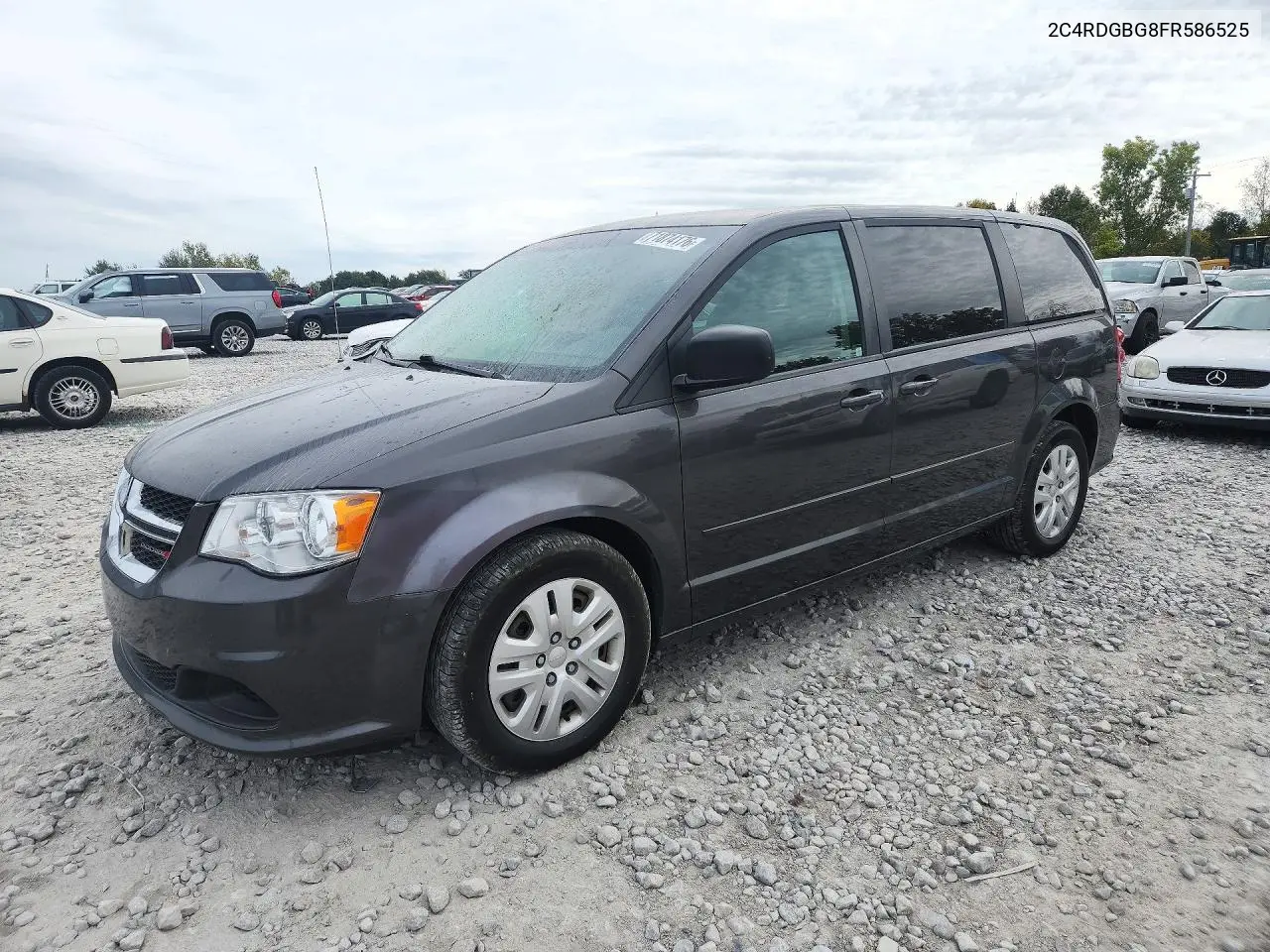 DODGE CARAVAN 2015, VIN 2C4RDGBG8FR586525