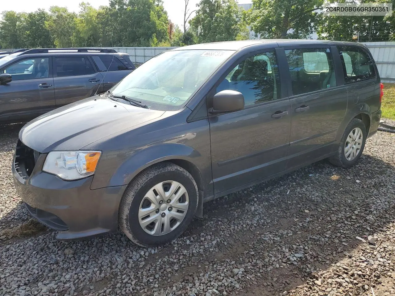 DODGE CARAVAN 2016, VIN 2C4RDGBG6GR350361