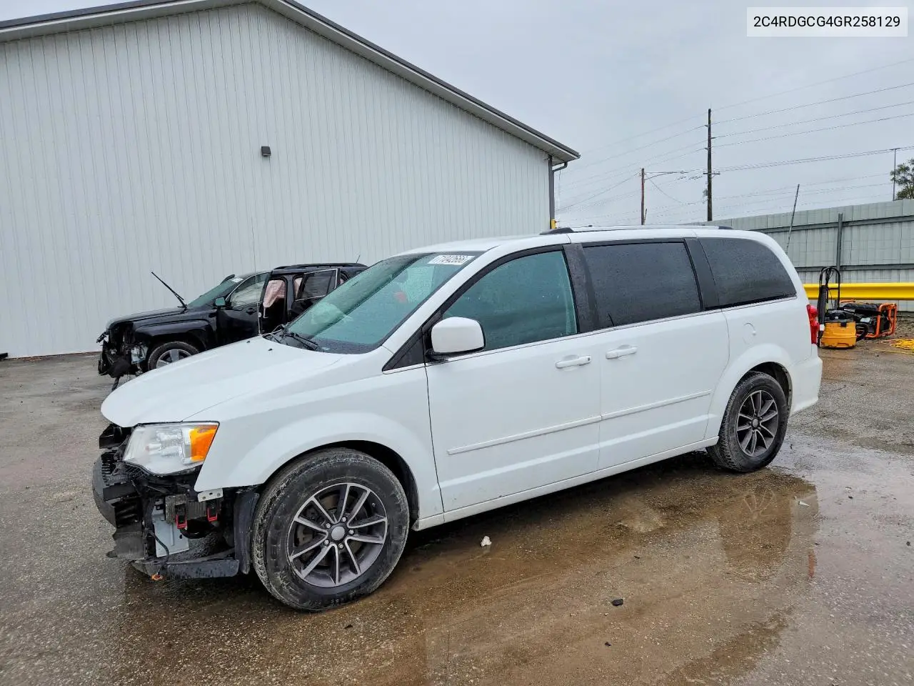 DODGE CARAVAN 2016, VIN 2C4RDGCG4GR258129