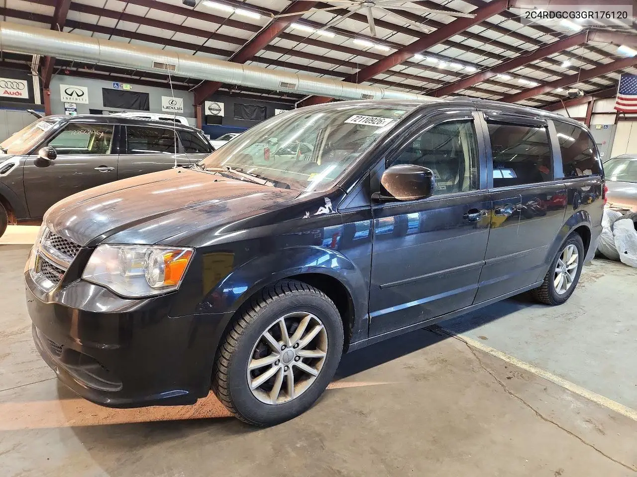 DODGE CARAVAN 2016, VIN 2C4RDGCG3GR176120