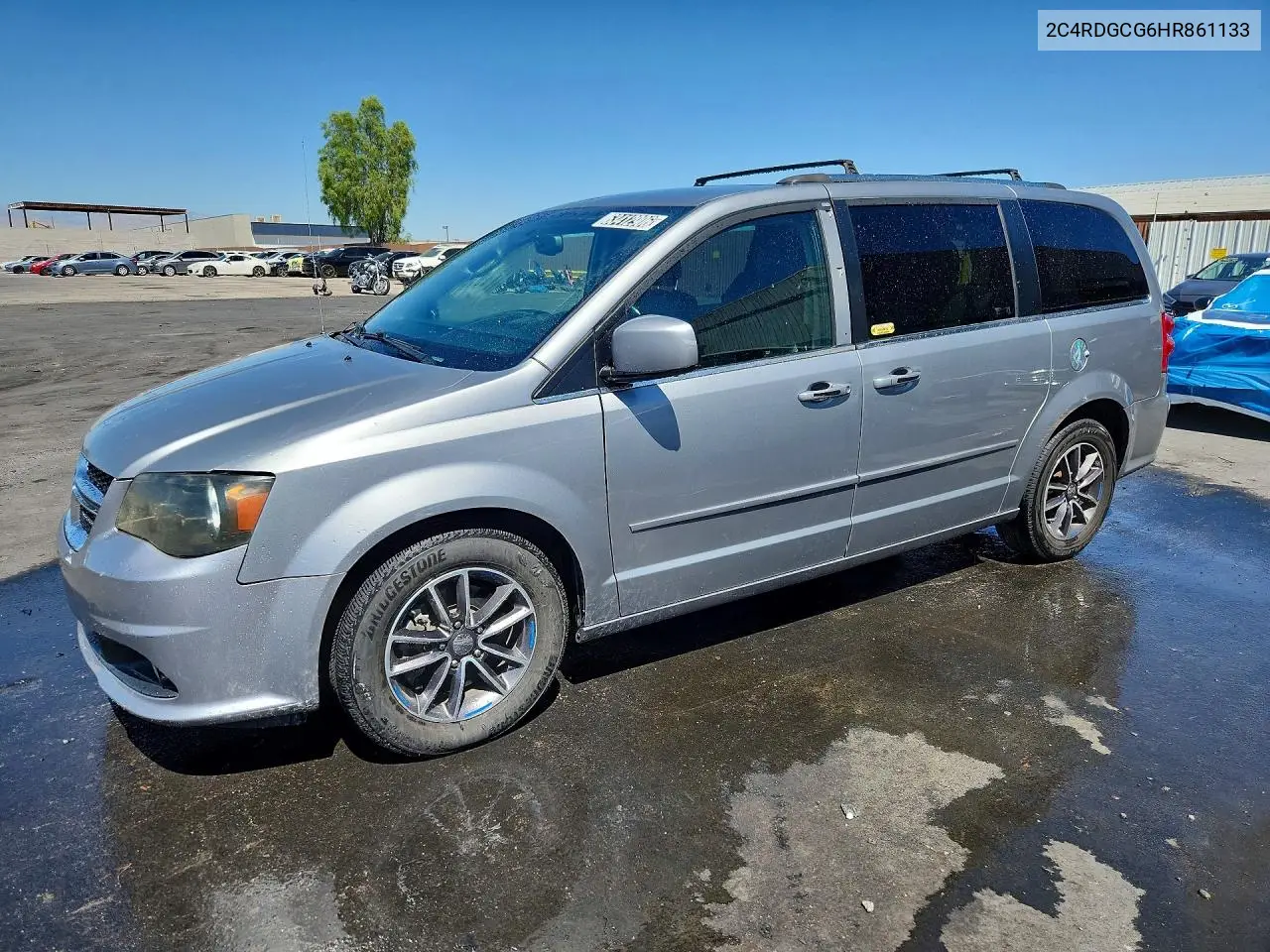 DODGE CARAVAN 2017, VIN 2C4RDGCG6HR861133