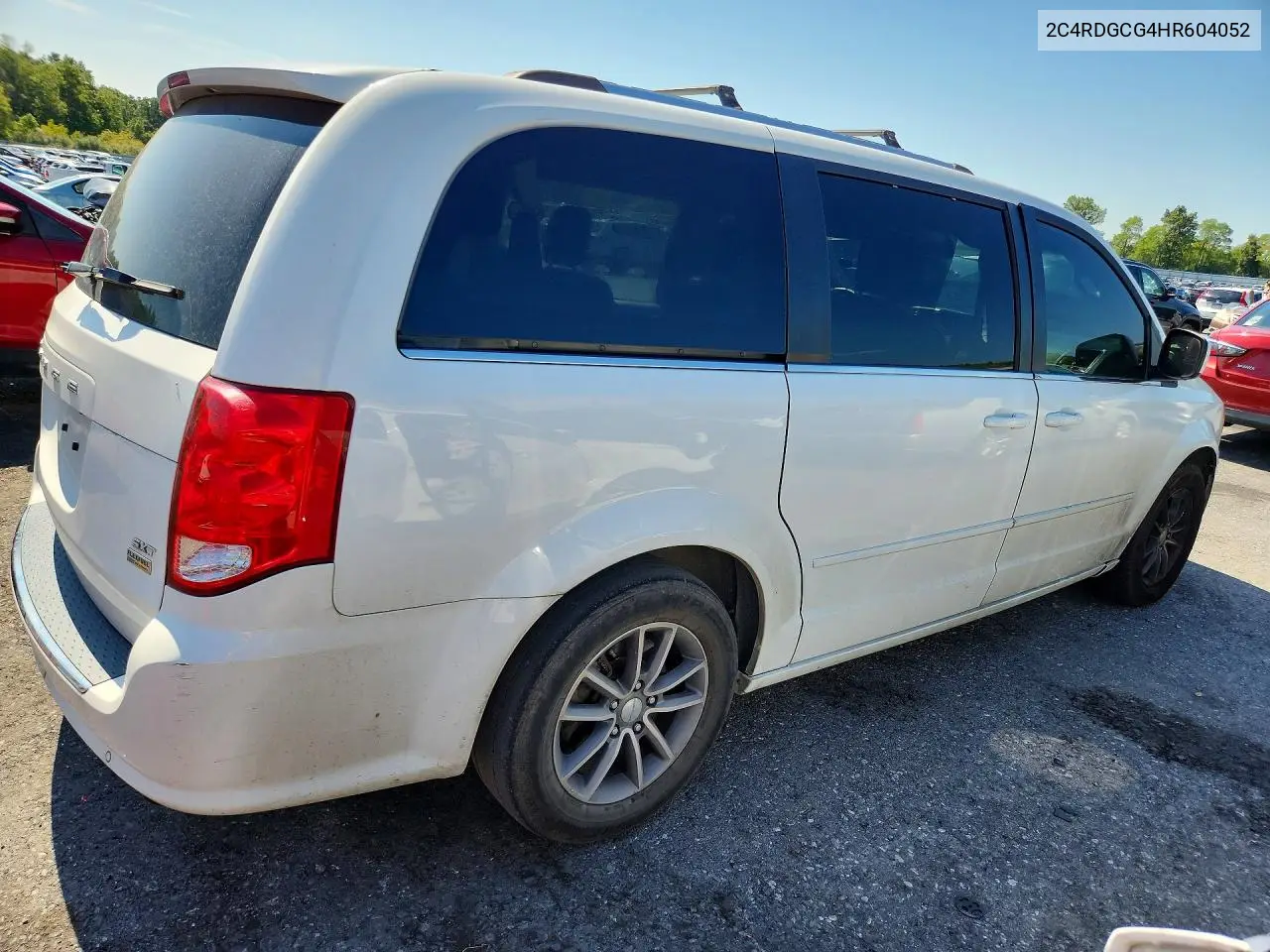 2017 DODGE CARAVAN VIN 2C4RDGCG4HR604052 — фото 3