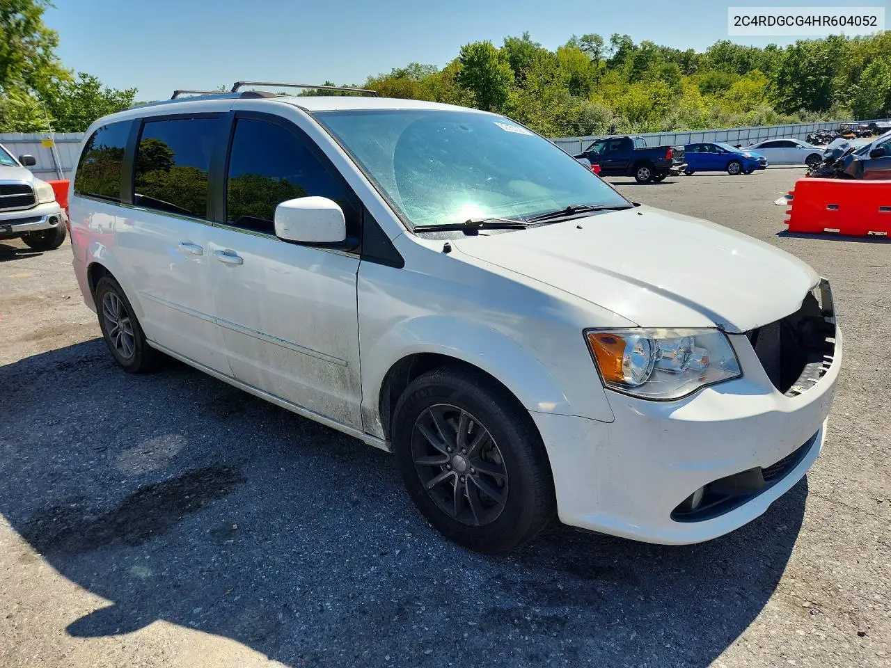 2017 DODGE CARAVAN VIN 2C4RDGCG4HR604052 — фото 4