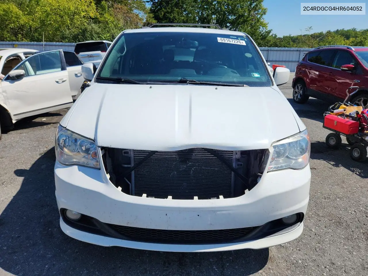 2017 DODGE CARAVAN VIN 2C4RDGCG4HR604052 — фото 5