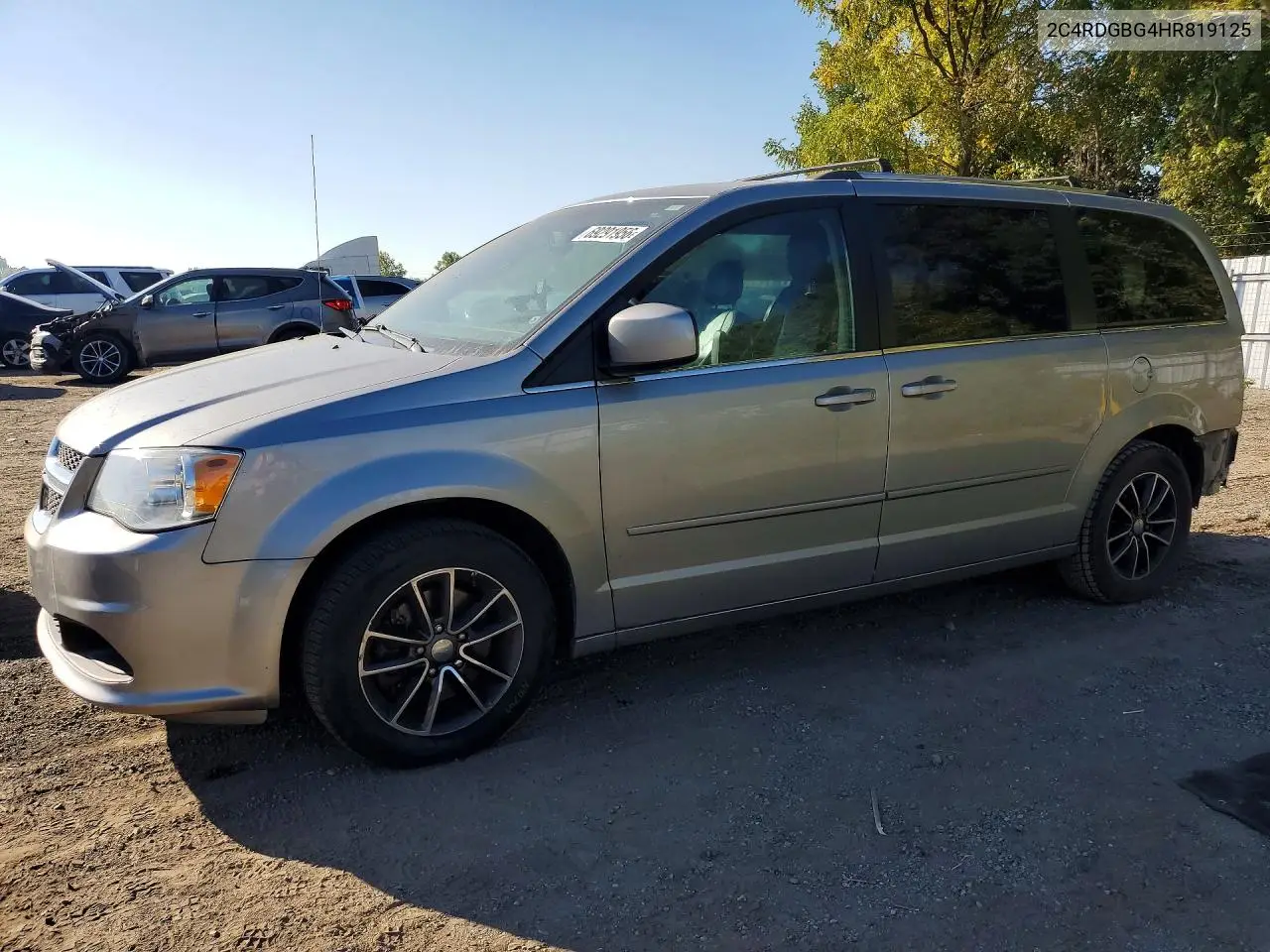 DODGE CARAVAN 2017, VIN 2C4RDGBG4HR819125