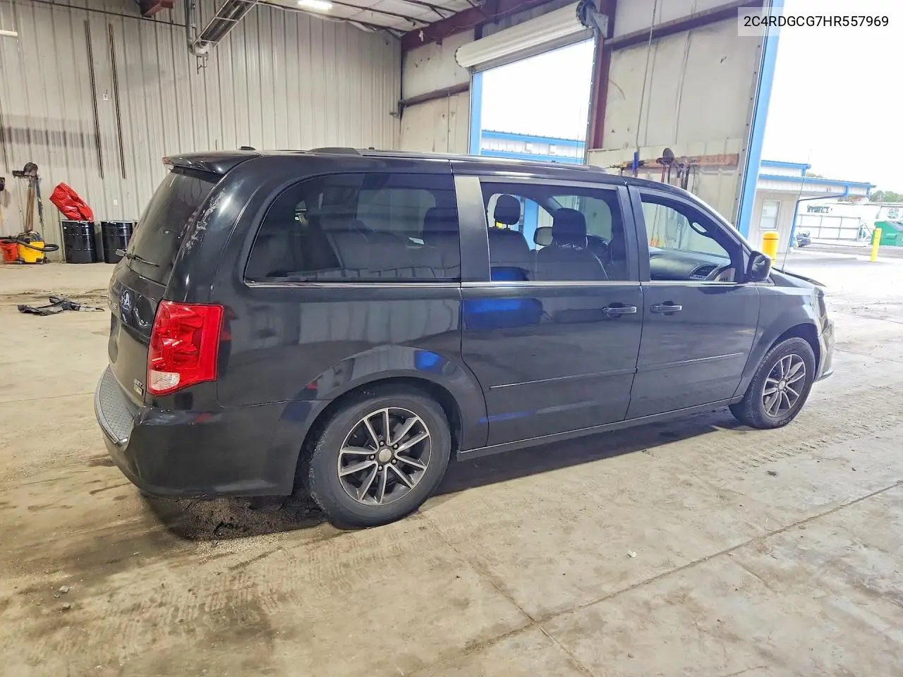 2017 DODGE CARAVAN VIN 2C4RDGCG7HR557969 — фото 3