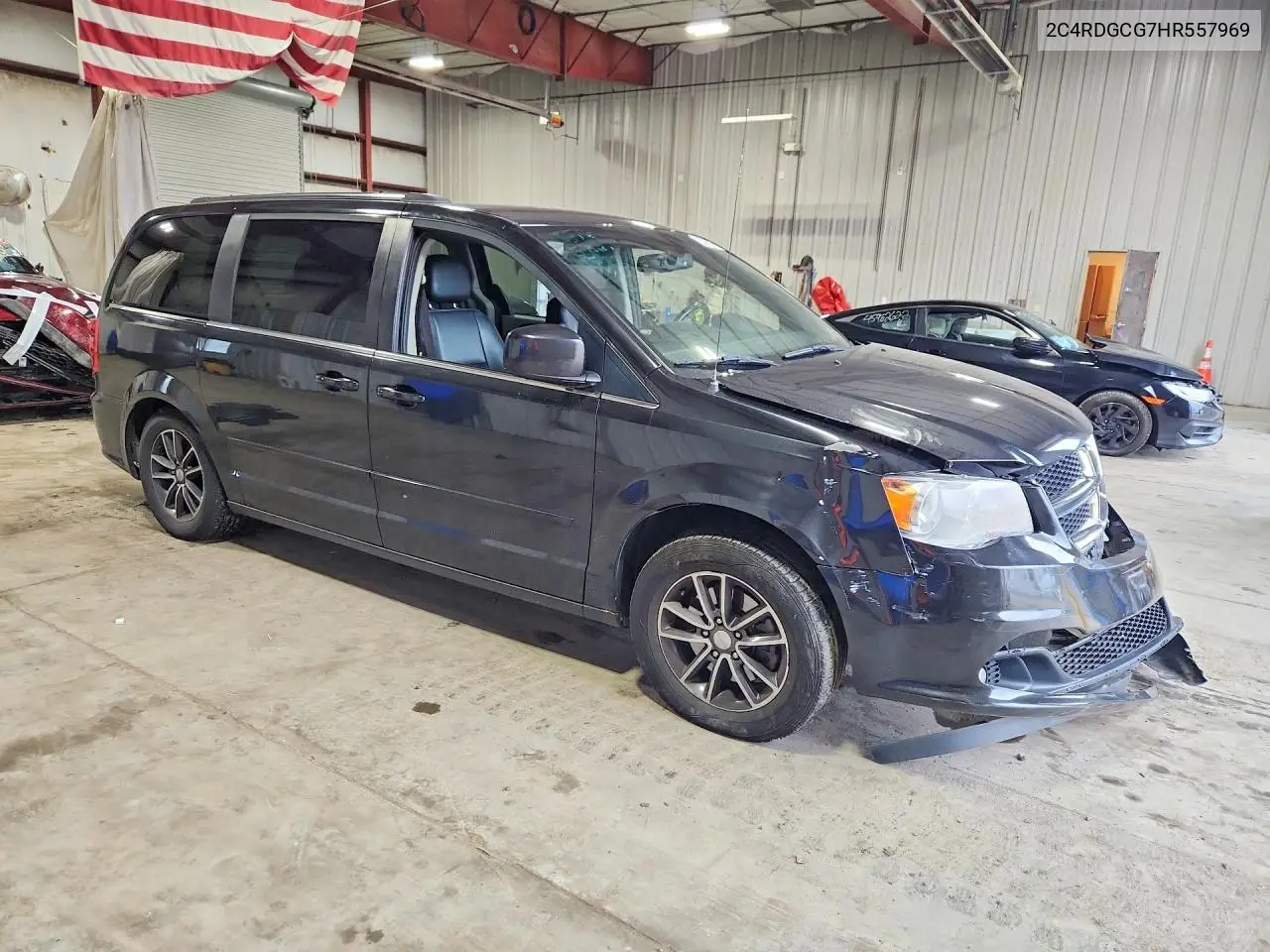 2017 DODGE CARAVAN VIN 2C4RDGCG7HR557969 — фото 4