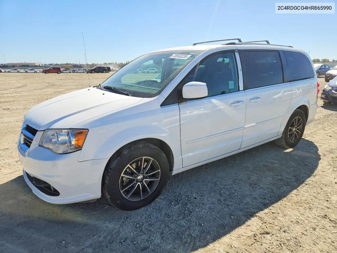 DODGE CARAVAN 2017, VIN 2C4RDGCG4HR865990