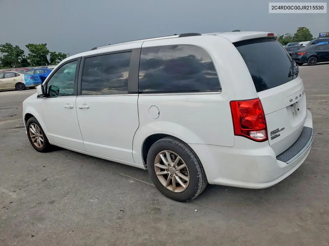 2018 DODGE CARAVAN VIN 2C4RDGCG0JR215530 — фото 2