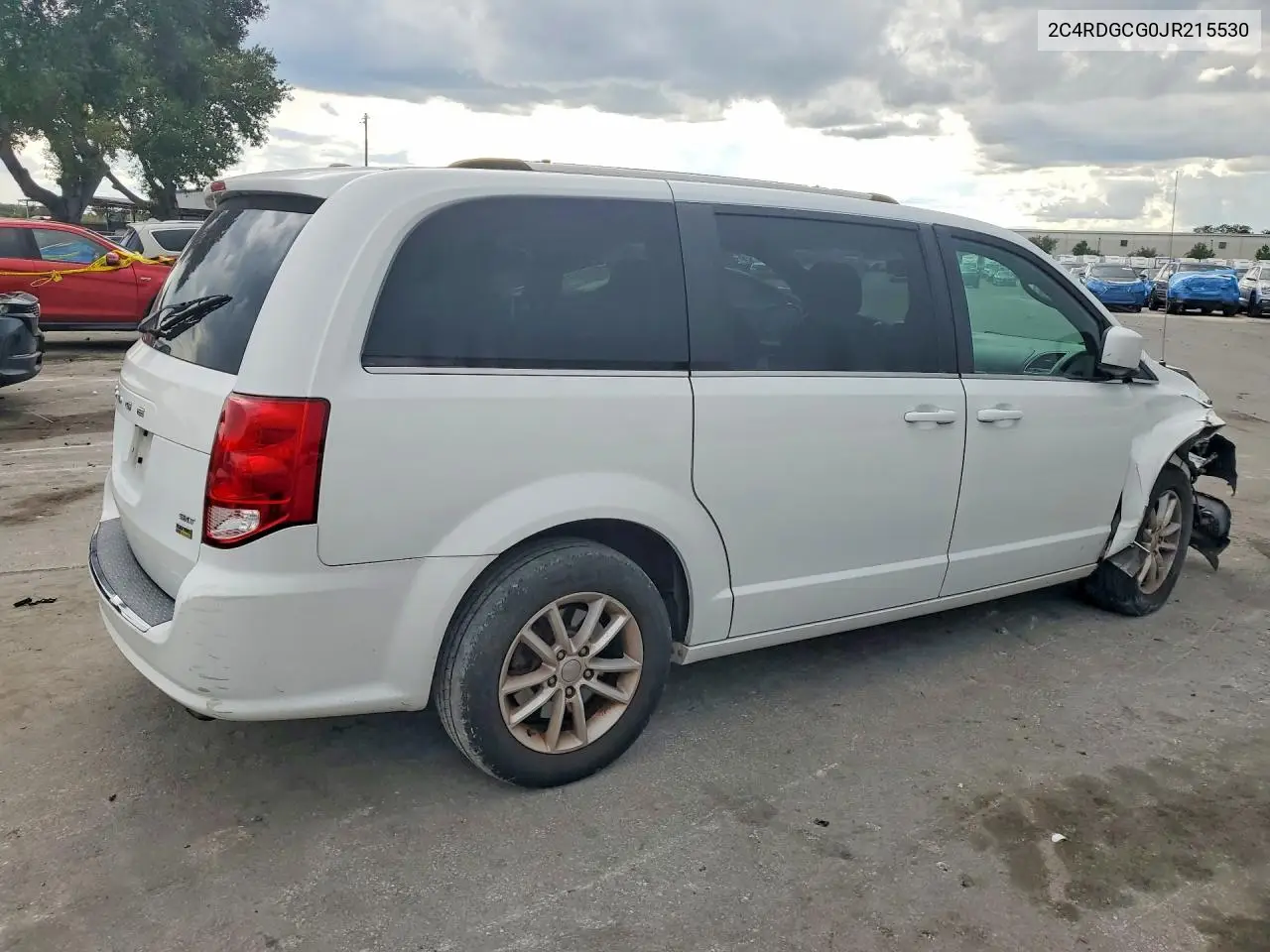 2018 DODGE CARAVAN VIN 2C4RDGCG0JR215530 — фото 3