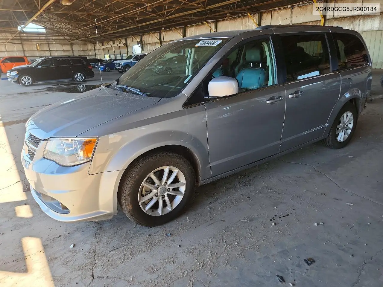 DODGE CARAVAN 2018, VIN 2C4RDGCG5JR300184