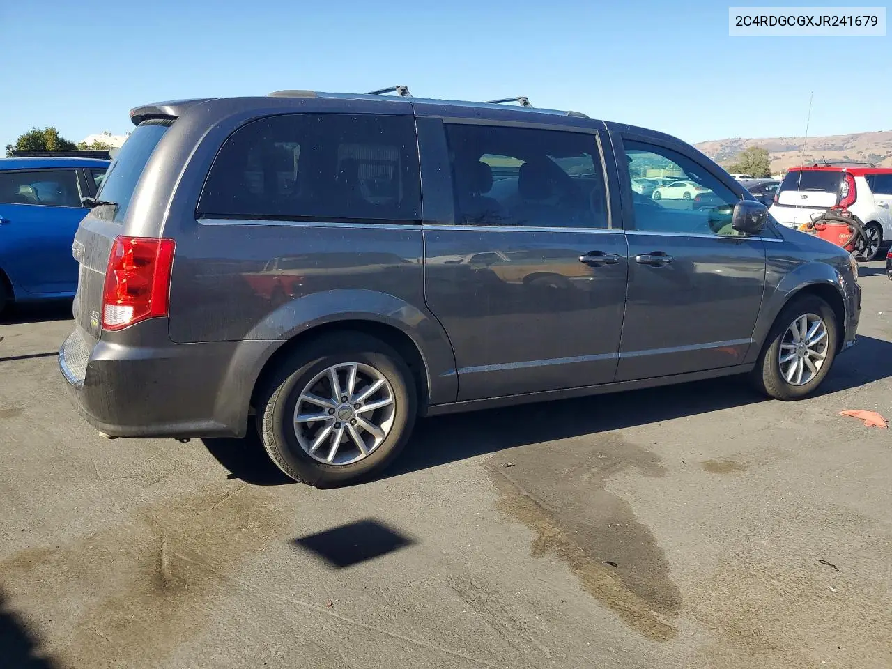 2018 DODGE CARAVAN VIN 2C4RDGCGXJR241679 — фото 3