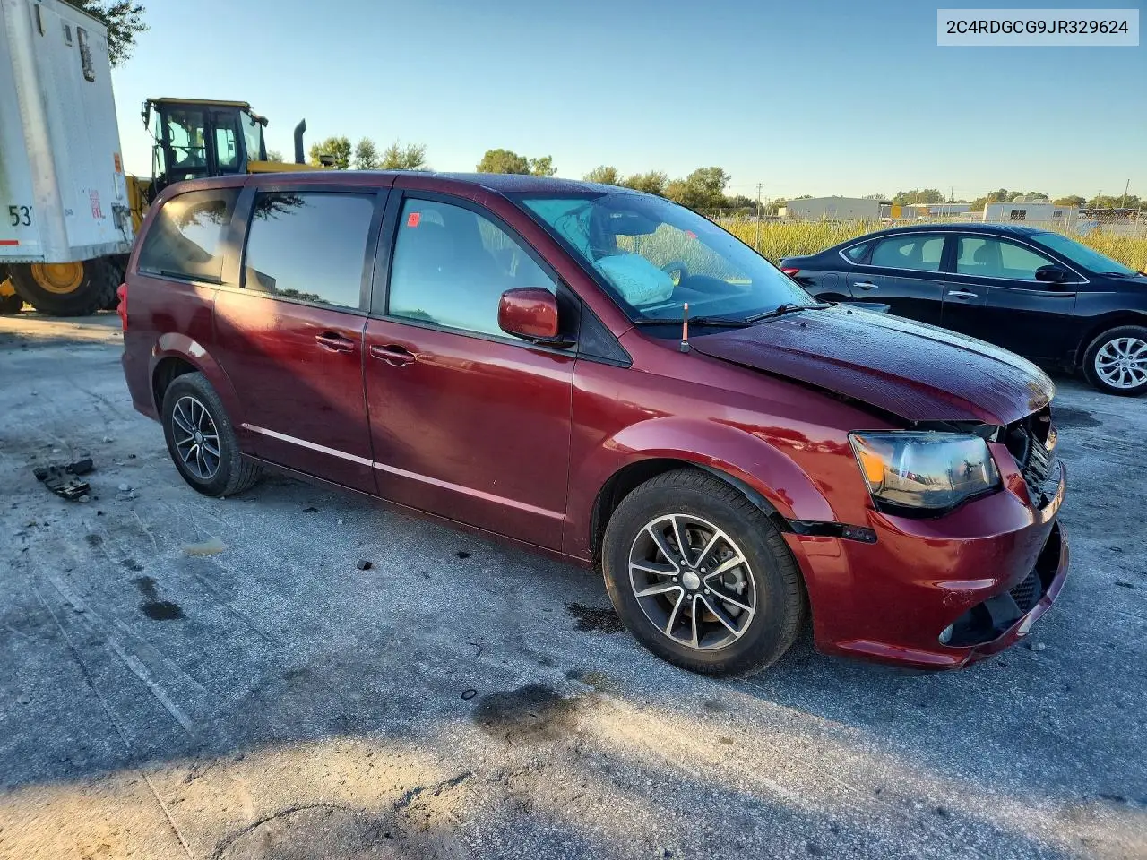 2018 DODGE CARAVAN VIN 2C4RDGCG9JR329624 — фото 4