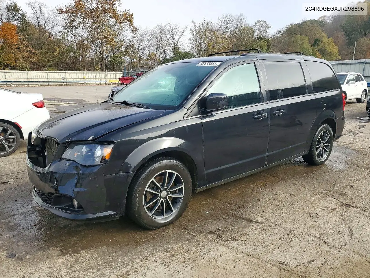 DODGE CARAVAN 2018, VIN 2C4RDGEGXJR298896