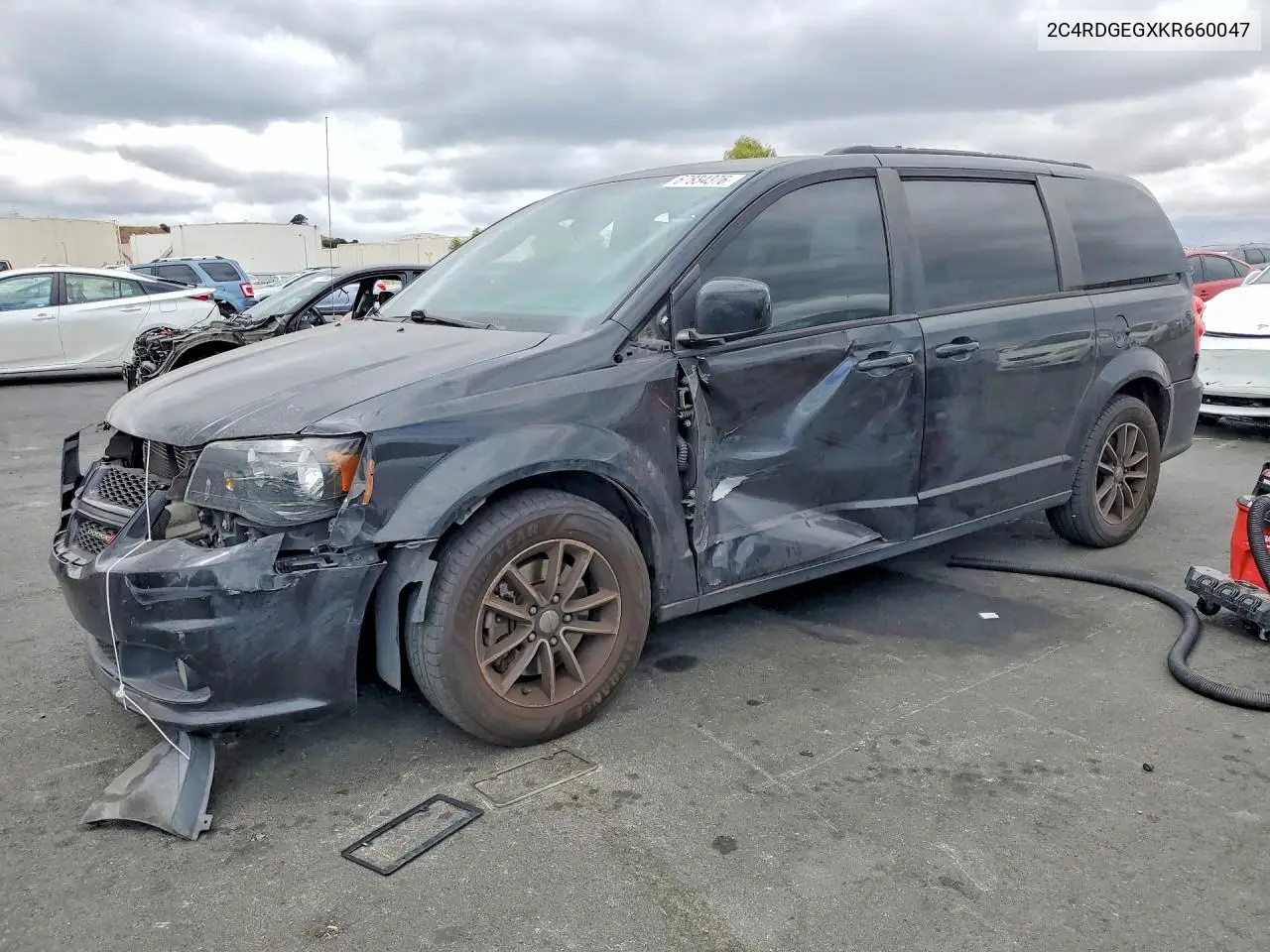 DODGE CARAVAN 2019, VIN 2C4RDGEGXKR660047