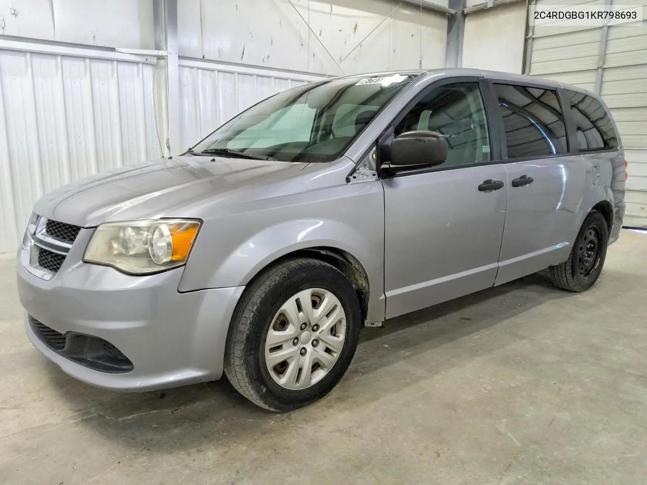 DODGE CARAVAN 2019, VIN 2C4RDGBG1KR798693