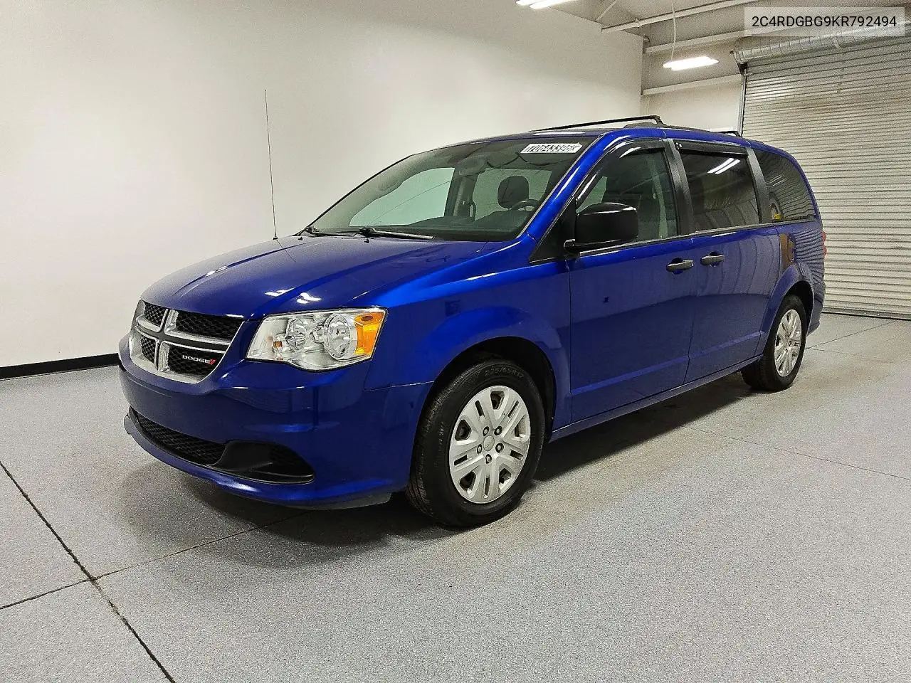 DODGE CARAVAN 2019, VIN 2C4RDGBG9KR792494