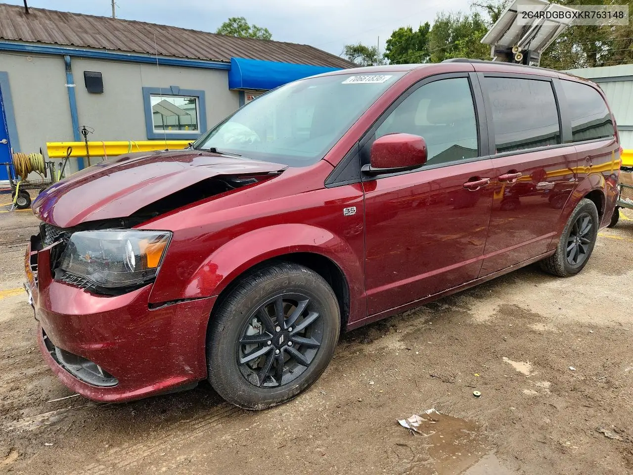 DODGE CARAVAN 2019, VIN 2C4RDGBGXKR763148