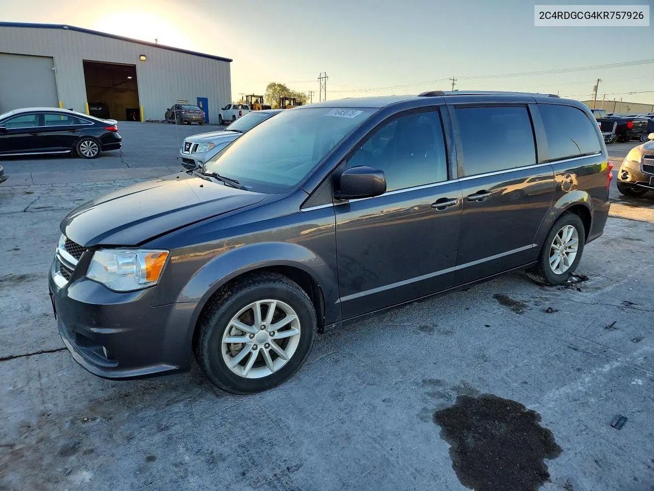 DODGE CARAVAN 2019, VIN 2C4RDGCG4KR757926