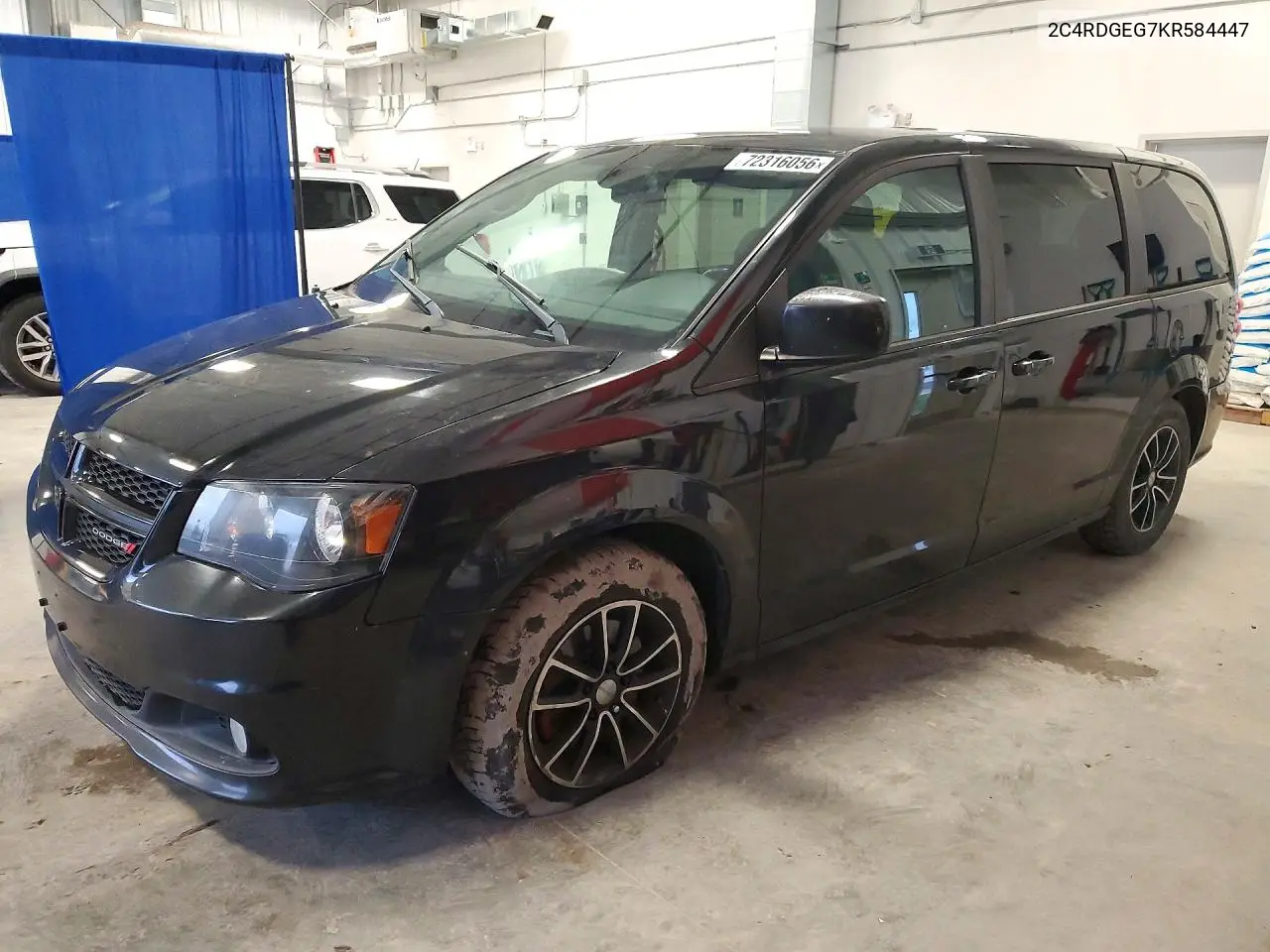 DODGE CARAVAN 2019, VIN 2C4RDGEG7KR584447