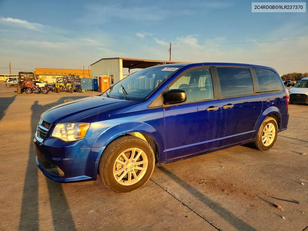 DODGE CARAVAN 2020, VIN 2C4RDGBG9LR237370