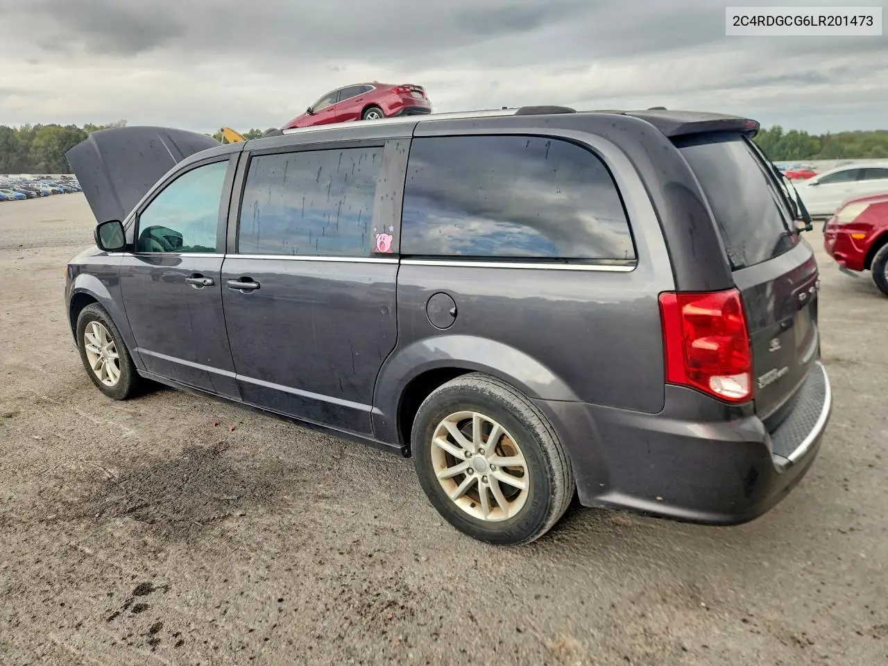 2020 DODGE CARAVAN VIN 2C4RDGCG6LR201473 — фото 2