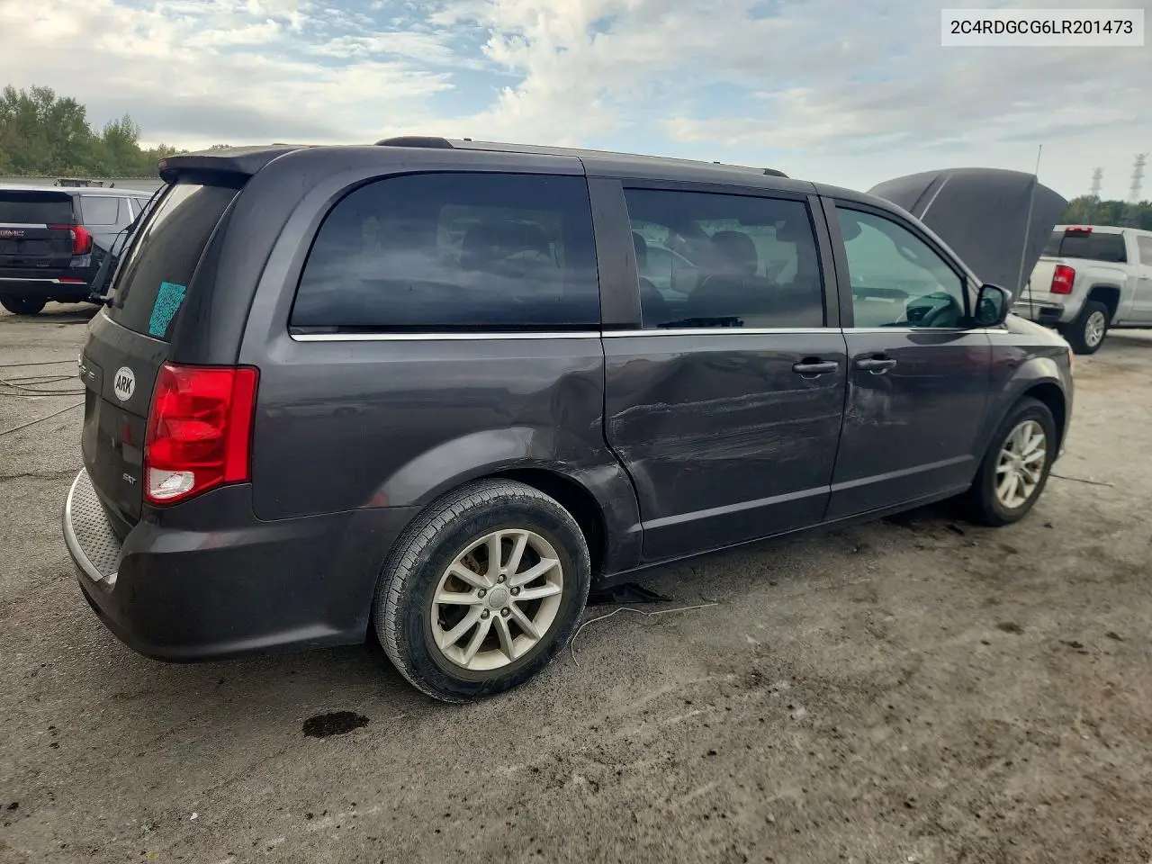 2020 DODGE CARAVAN VIN 2C4RDGCG6LR201473 — фото 3
