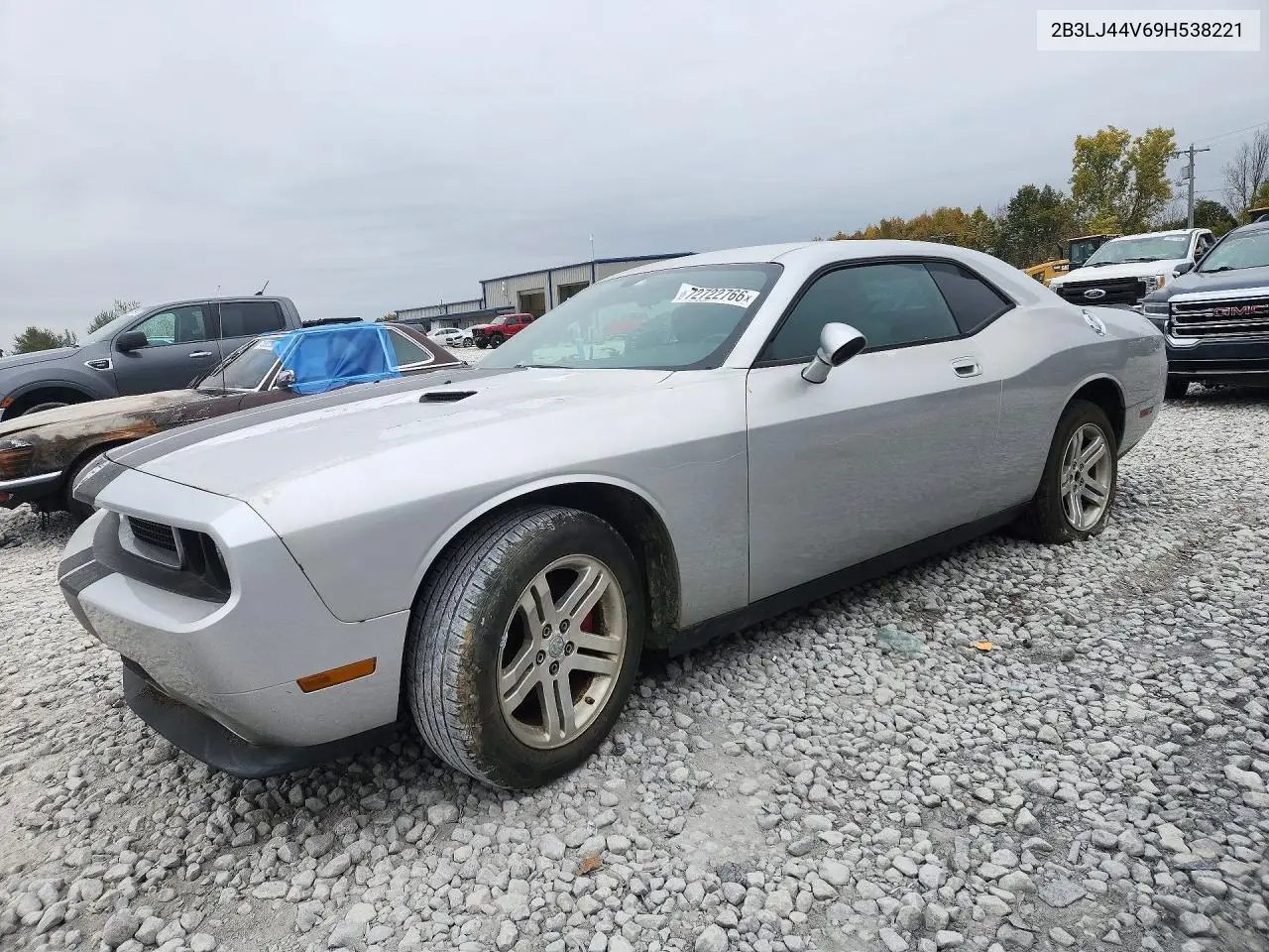 DODGE CHALLENGER 2009, VIN 2B3LJ44V69H538221