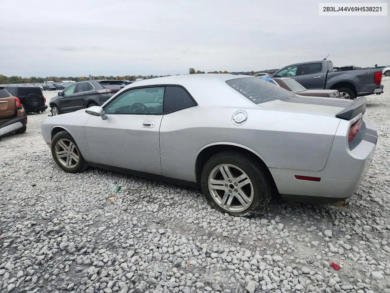 2009 DODGE CHALLENGER VIN 2B3LJ44V69H538221 — фото 2