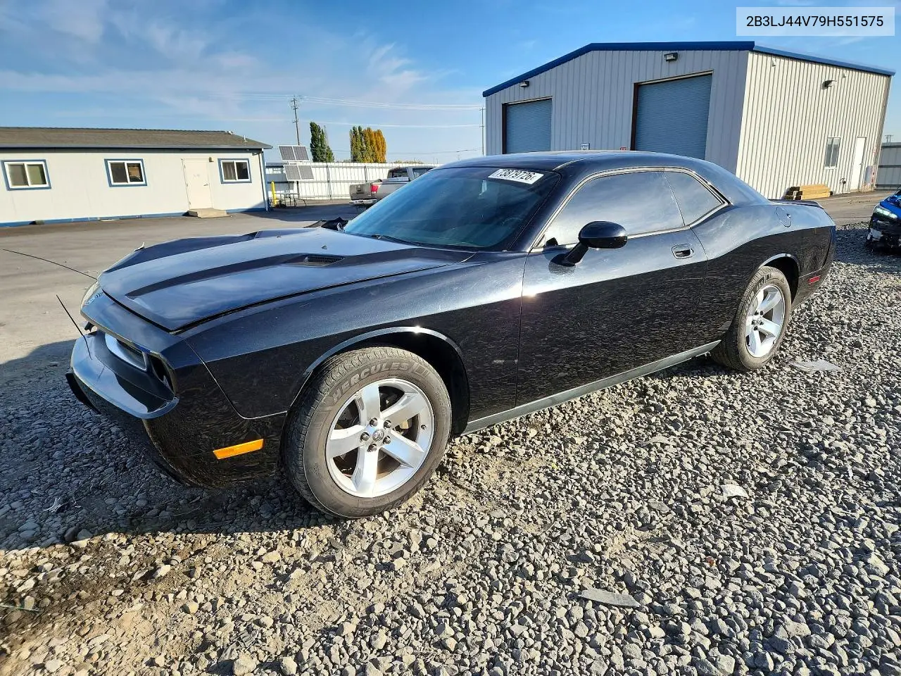 DODGE CHALLENGER 2009, VIN 2B3LJ44V79H551575