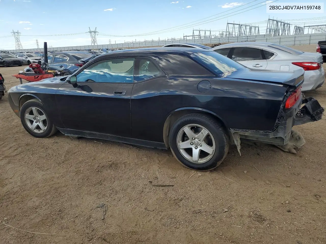 2010 DODGE CHALLENGER VIN 2B3CJ4DV7AH159748 — фото 2