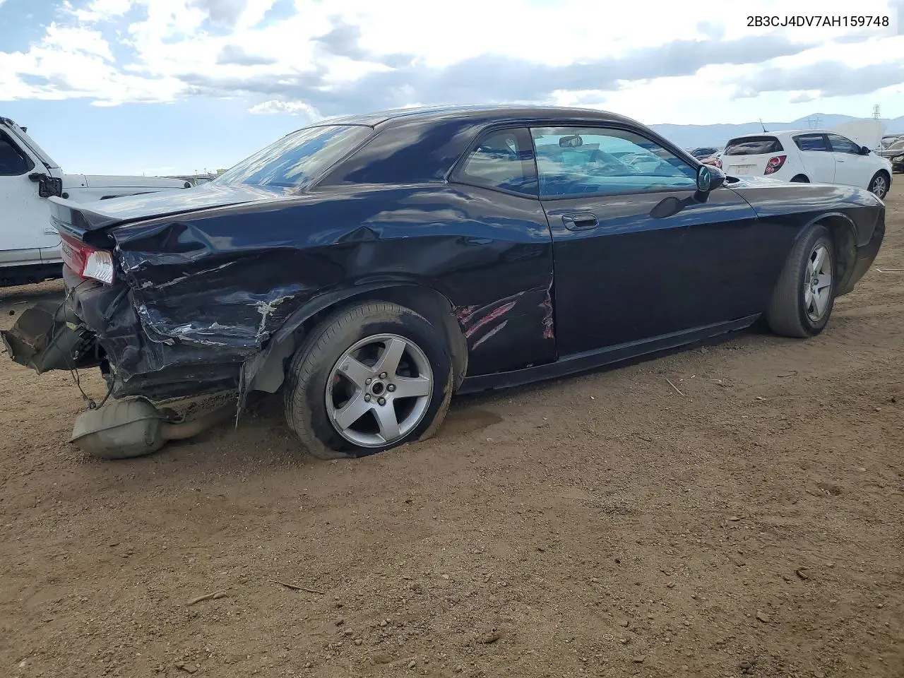 2010 DODGE CHALLENGER VIN 2B3CJ4DV7AH159748 — фото 3