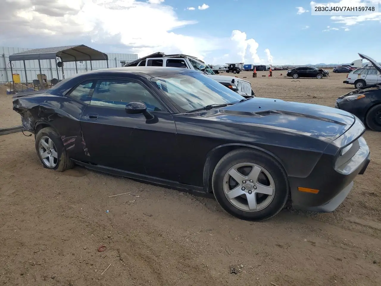 2010 DODGE CHALLENGER VIN 2B3CJ4DV7AH159748 — фото 4