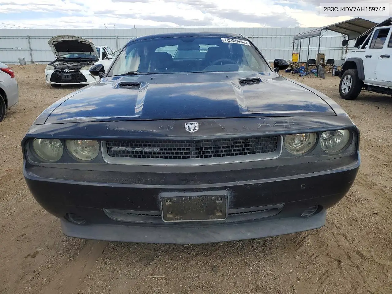 2010 DODGE CHALLENGER VIN 2B3CJ4DV7AH159748 — фото 5