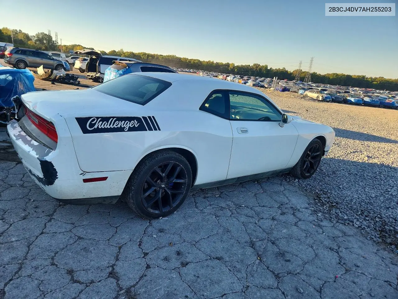 2010 DODGE CHALLENGER VIN 2B3CJ4DV7AH255203 — фото 3