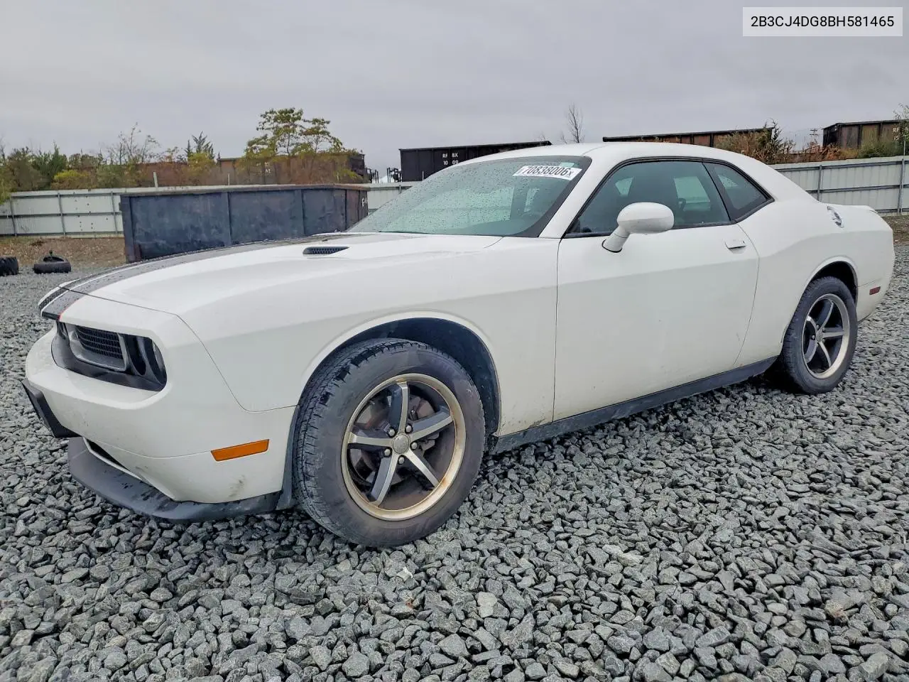 DODGE CHALLENGER 2011, VIN 2B3CJ4DG8BH581465