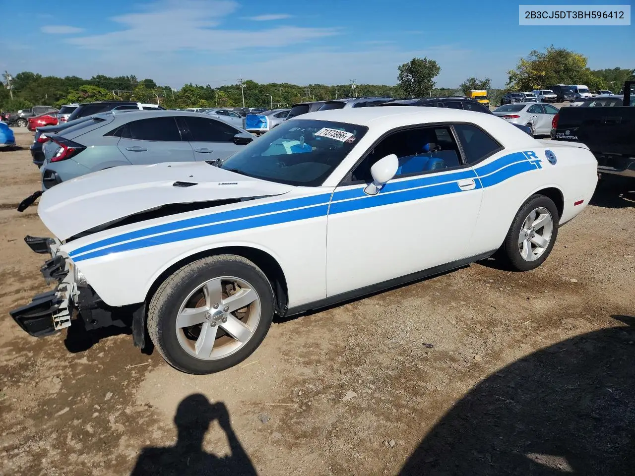 DODGE CHALLENGER 2011, VIN 2B3CJ5DT3BH596412