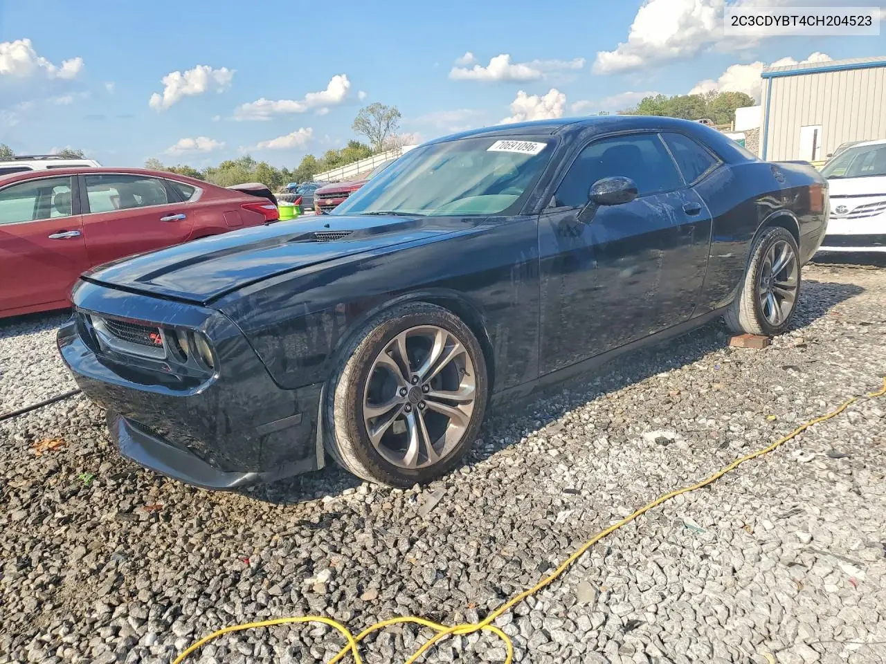 DODGE CHALLENGER 2012, VIN 2C3CDYBT4CH204523