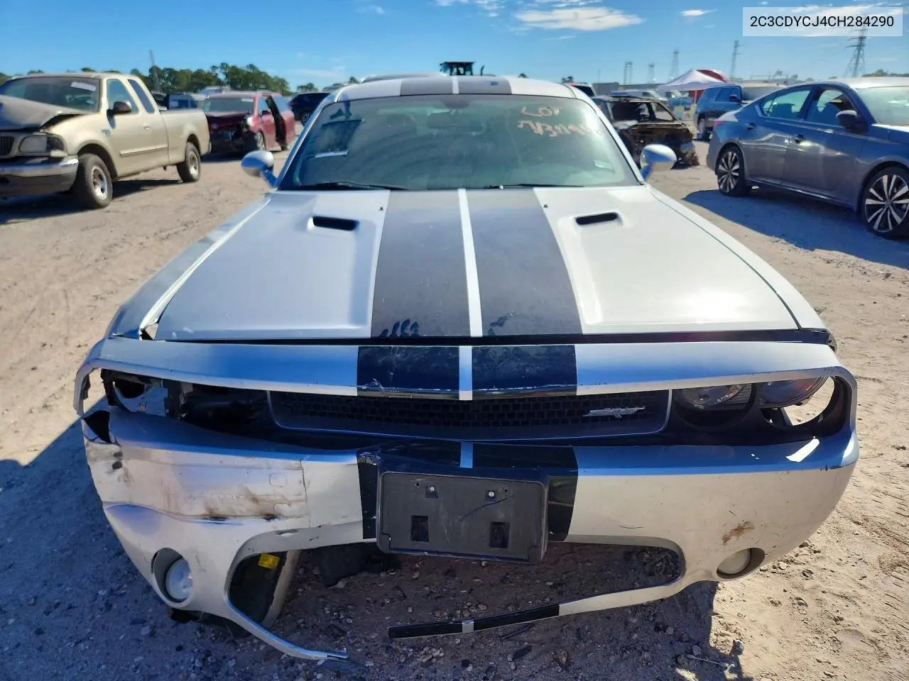 2012 DODGE CHALLENGER VIN 2C3CDYCJ4CH284290 — фото 5