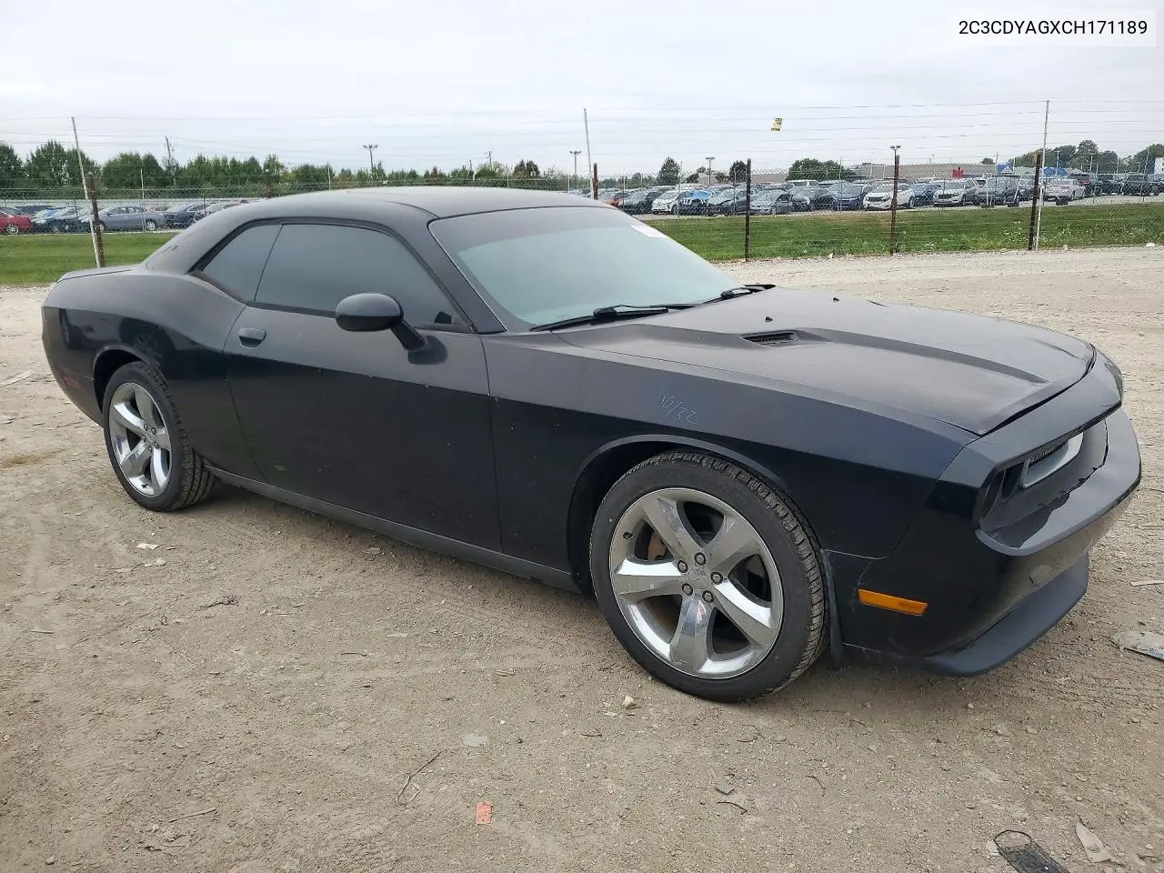 2012 DODGE CHALLENGER VIN 2C3CDYAGXCH171189 — фото 4