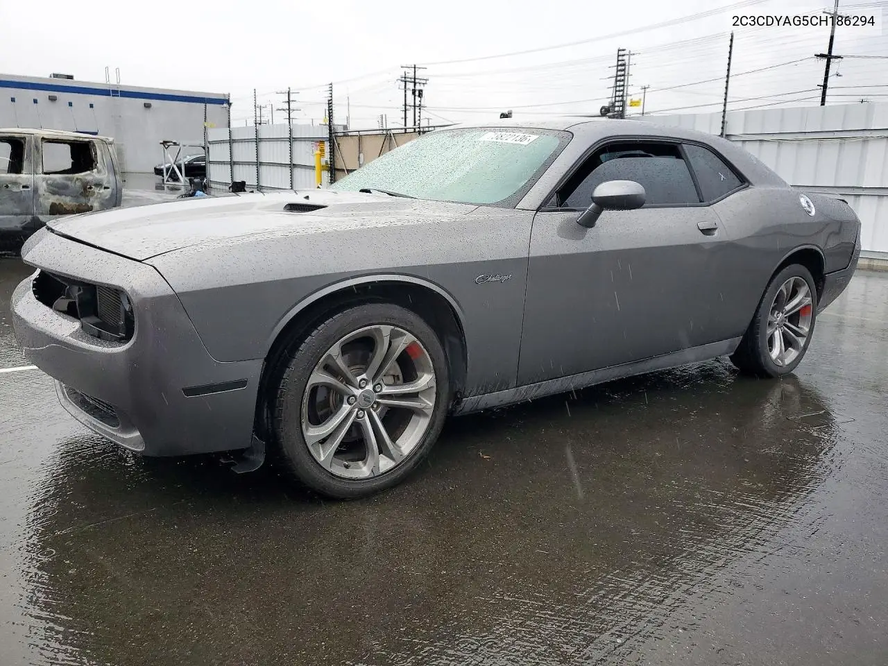 DODGE CHALLENGER 2012, VIN 2C3CDYAG5CH186294