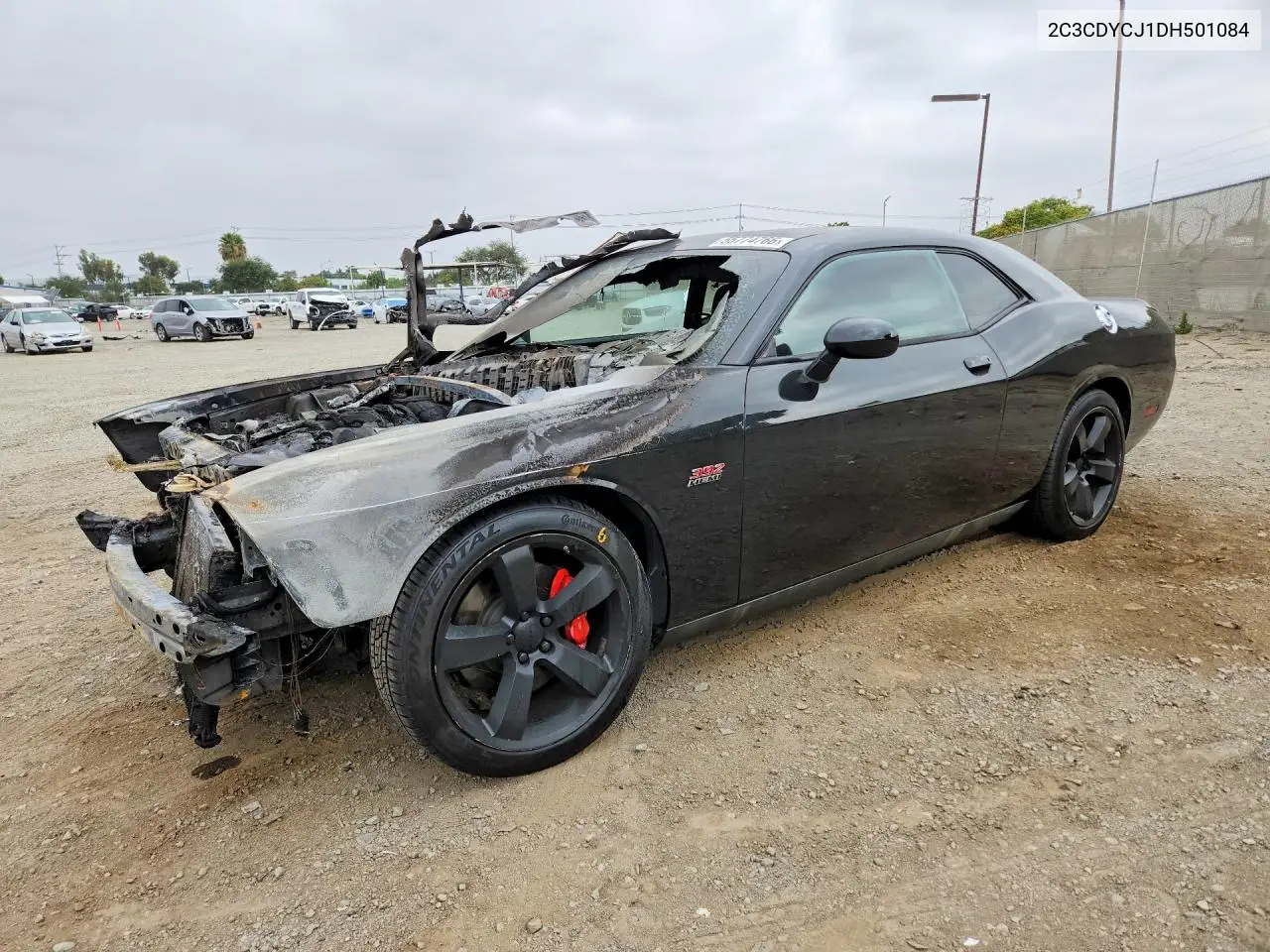 DODGE CHALLENGER 2013, VIN 2C3CDYCJ1DH501084