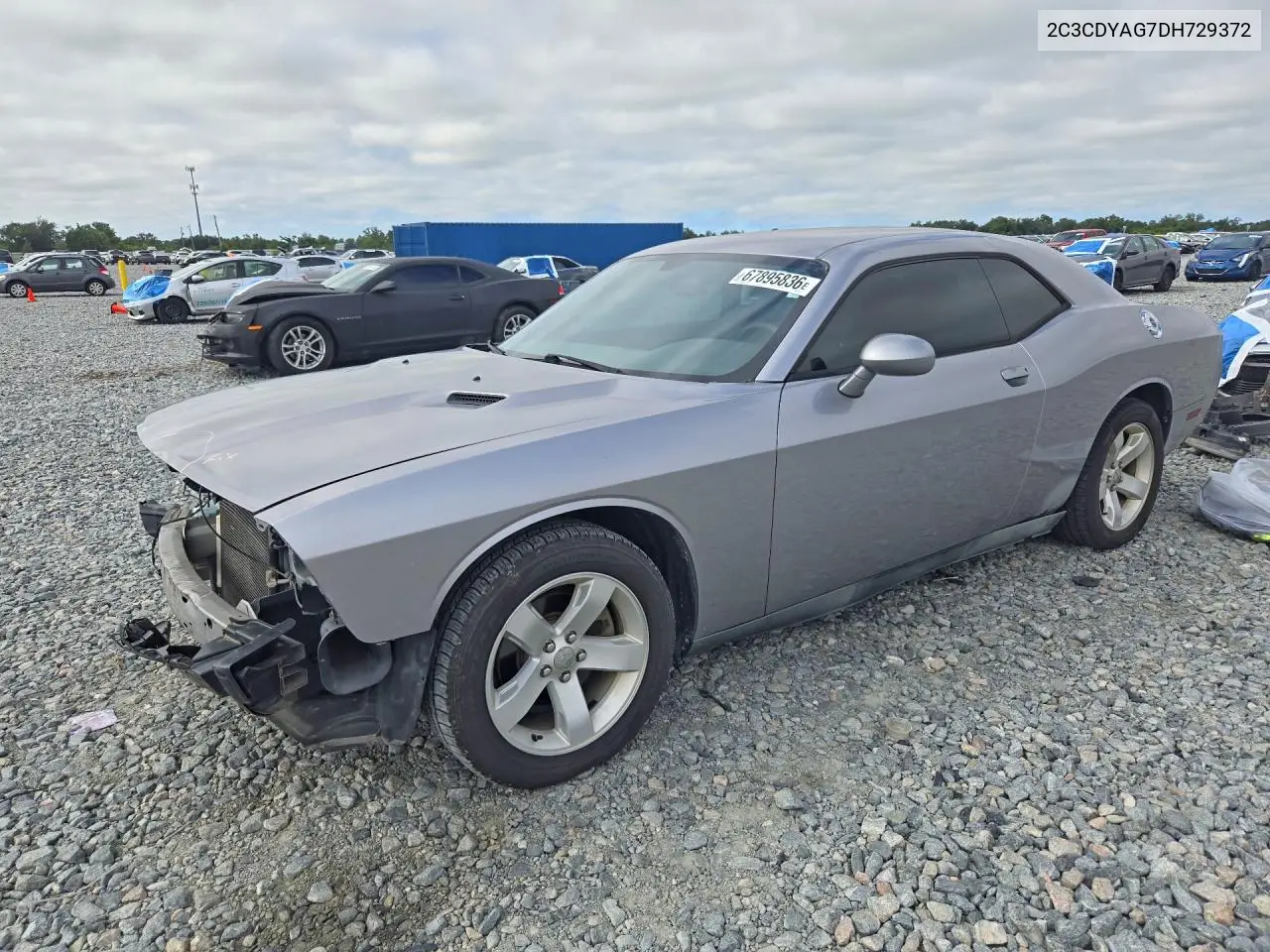 DODGE CHALLENGER 2013, VIN 2C3CDYAG7DH729372