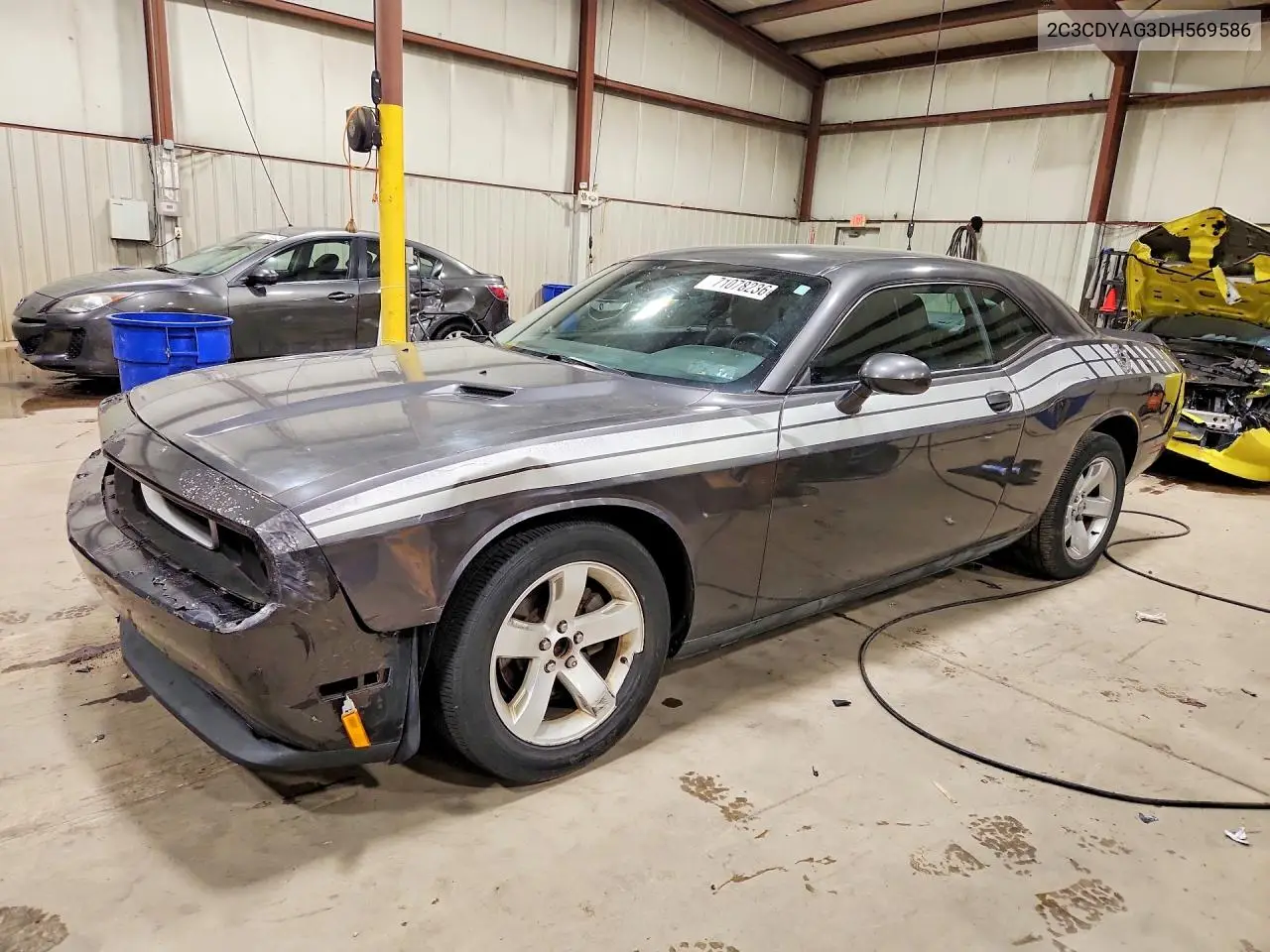 DODGE CHALLENGER 2013, VIN 2C3CDYAG3DH569586