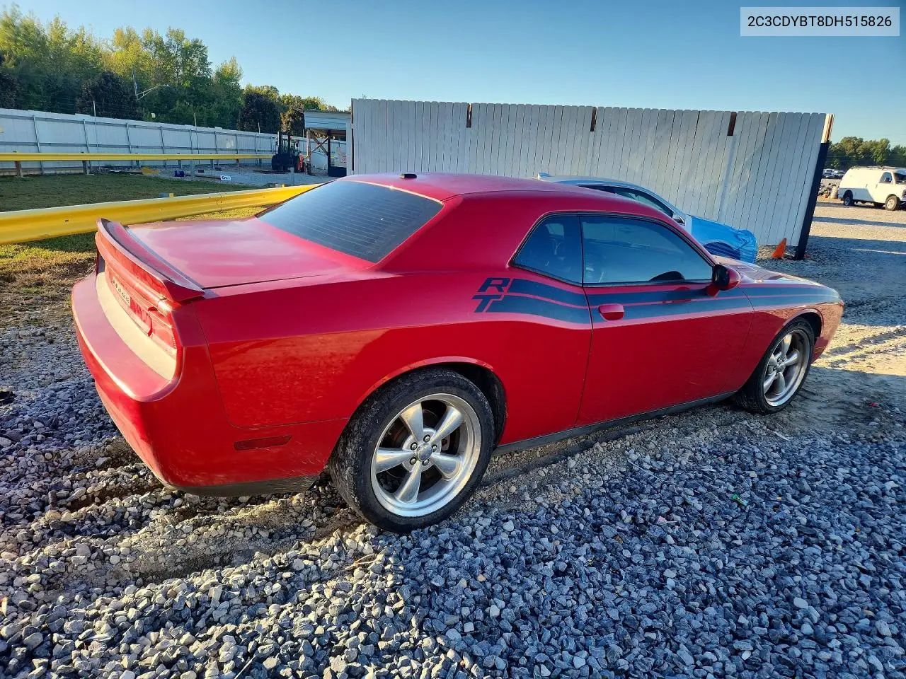 2013 DODGE CHALLENGER VIN 2C3CDYBT8DH515826 — фото 3