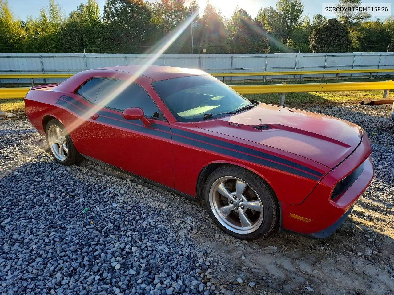 2013 DODGE CHALLENGER VIN 2C3CDYBT8DH515826 — фото 4