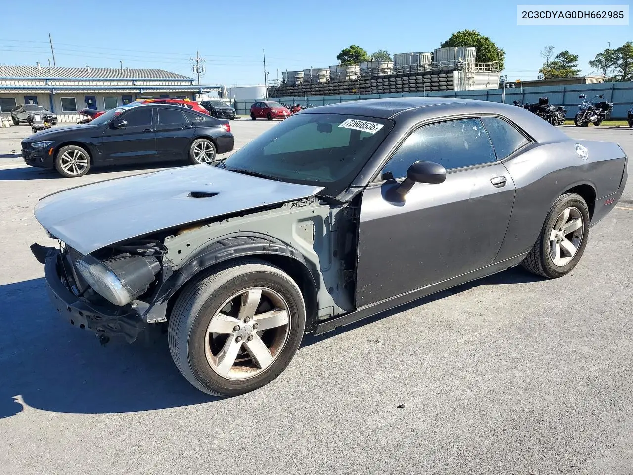 DODGE CHALLENGER 2013, VIN 2C3CDYAG0DH662985
