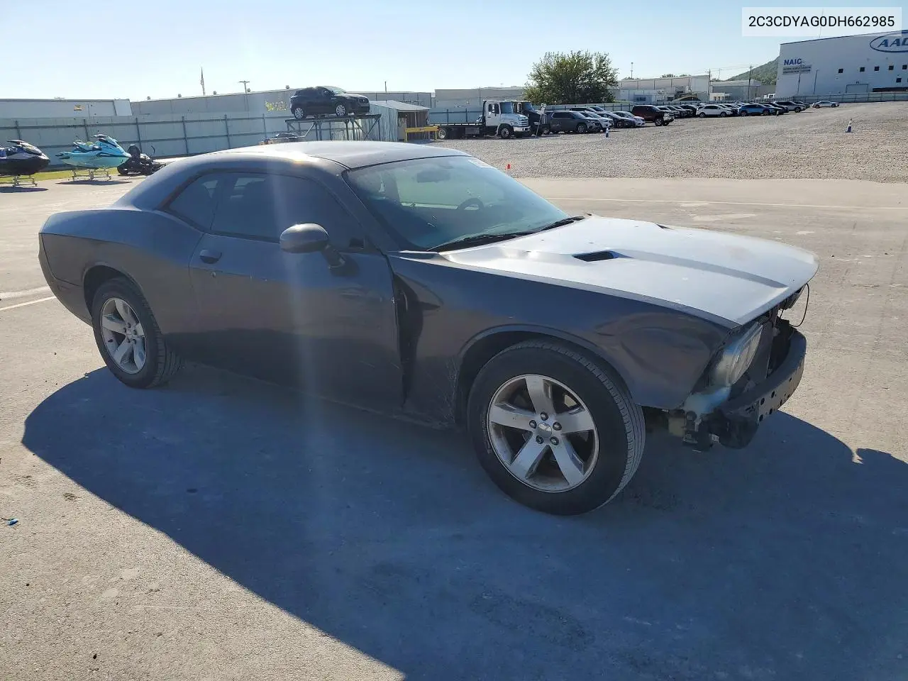 2013 DODGE CHALLENGER VIN 2C3CDYAG0DH662985 — фото 4
