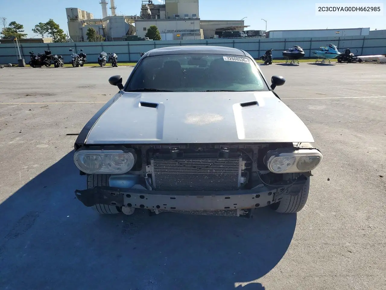 2013 DODGE CHALLENGER VIN 2C3CDYAG0DH662985 — фото 5