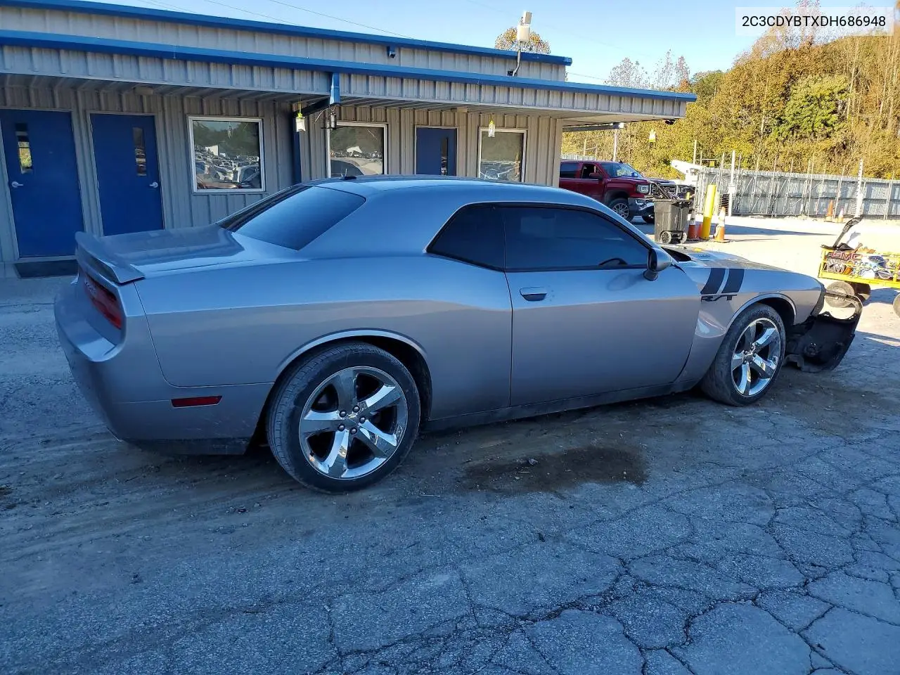 2013 DODGE CHALLENGER VIN 2C3CDYBTXDH686948 — фото 3